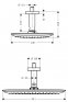 Верхний душ Hansgrohe PURAVIDA 27390400 - 1