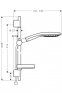 Душевой набор Hansgrohe RAINDANCE SELECT 27803000 - 1