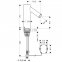 Смеситель для раковины Hansgrohe AXOR STARCK 10106000 - 1