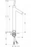 Смеситель для раковины Hansgrohe AXOR STARCK 10129000 - 1