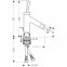 Смеситель для биде Hansgrohe AXOR STARCK 10211000 - 1