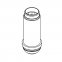 Удлинение основания Hansgrohe AXOR STARCK 97686000 - 1