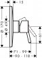 Смеситель для душа Hansgrohe TALIS 32674000 - 1