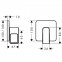 Вентиль запорный Hansgrohe AXOR URQUIOLA 11960000 - 1