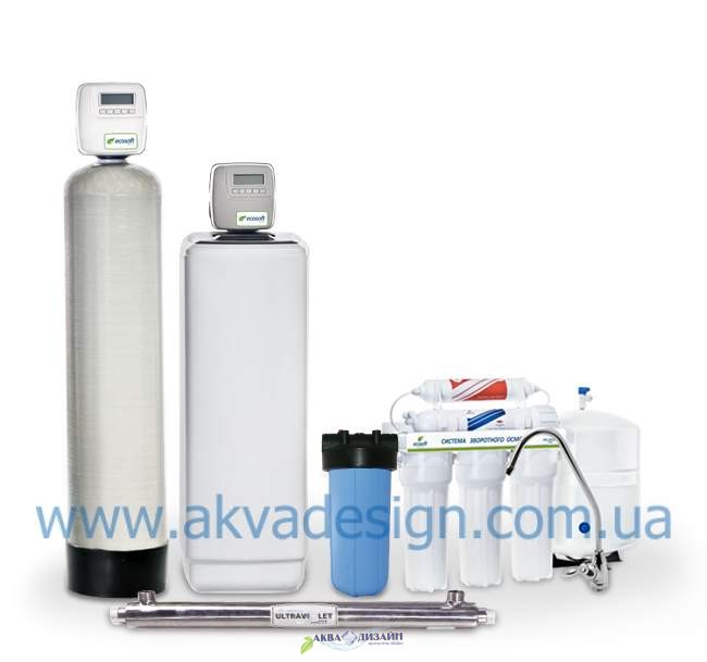 Экософт Ecosmart ZMS1 умягчение, удаление железа, сероводорода - 27522