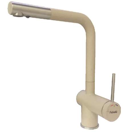 Смеситель для кухни Fabiano FKM 31.12 SS Beige - 33534