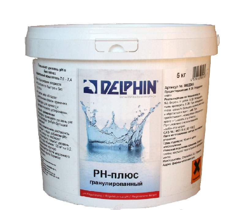 Delphin рН-Плюс гранулированный 3кг.(0802003D)