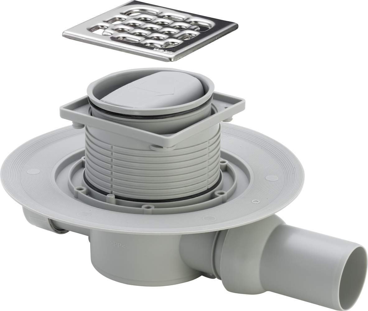 Viega ADVANTIX трап для ванной, сухой затвор, горизонтальный D50 - 33422
