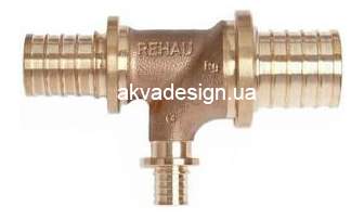 Тройник Rehau Rautitan RХ+ 50-32-40 редукционный (456290001) - 34205