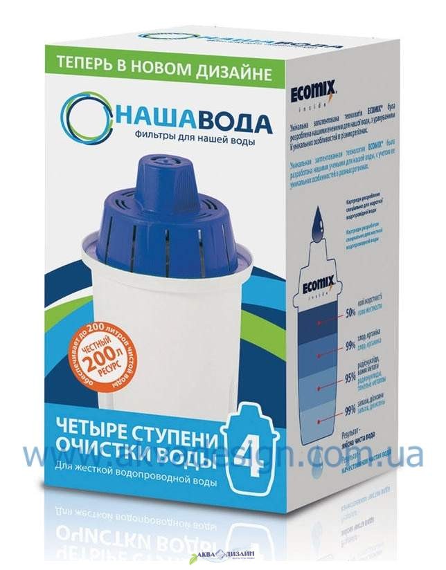 Картридж Наша Вода №4 для фильтра-кувшина