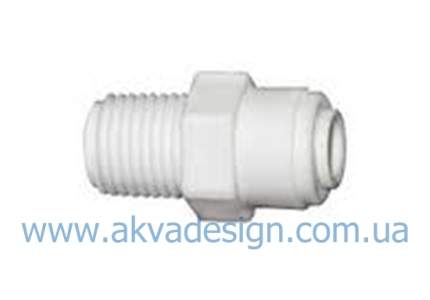 Фитинг Новая Вода WA-MC0404 (1/4 тр- 1/4 р) - 27910