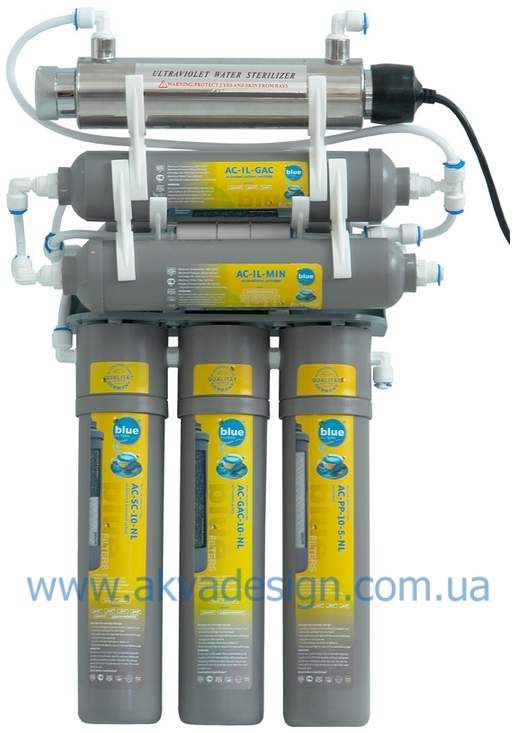 Система обратного осмоса Bluefilters RO-5 с лампой UV - 27465