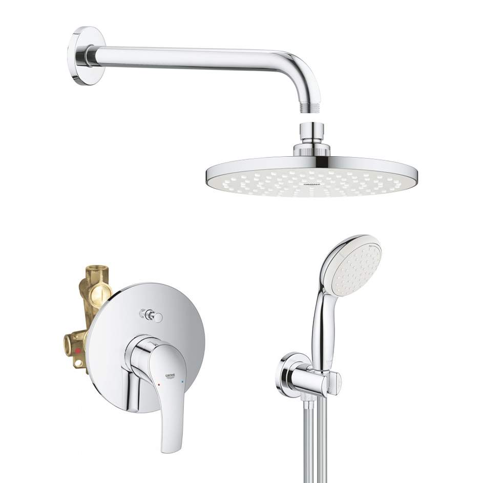 GROHE EUROSMART набор скрытого монтажа (33305002+27541001+28576000+26406001)(25183004) - 33640
