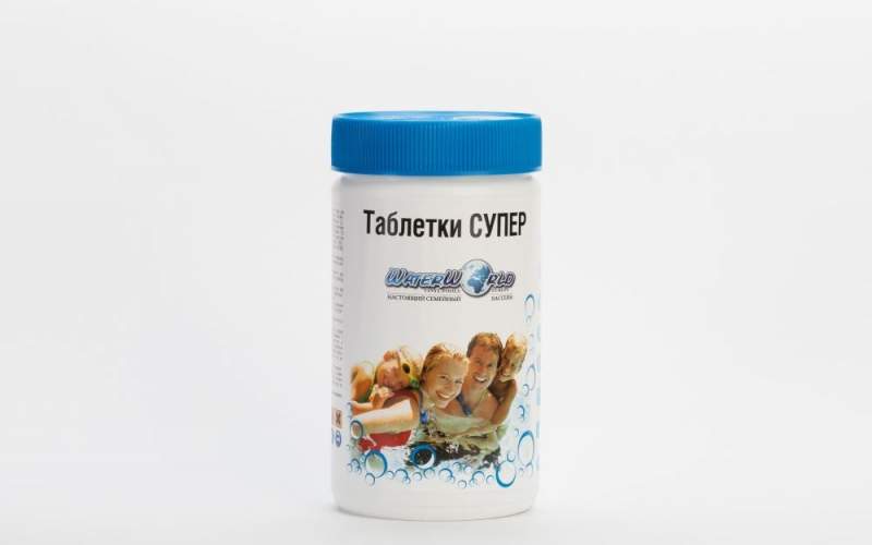 СУПЕР ХлорТаблетки (200г) 1,2кг. (802505WW) - 29777