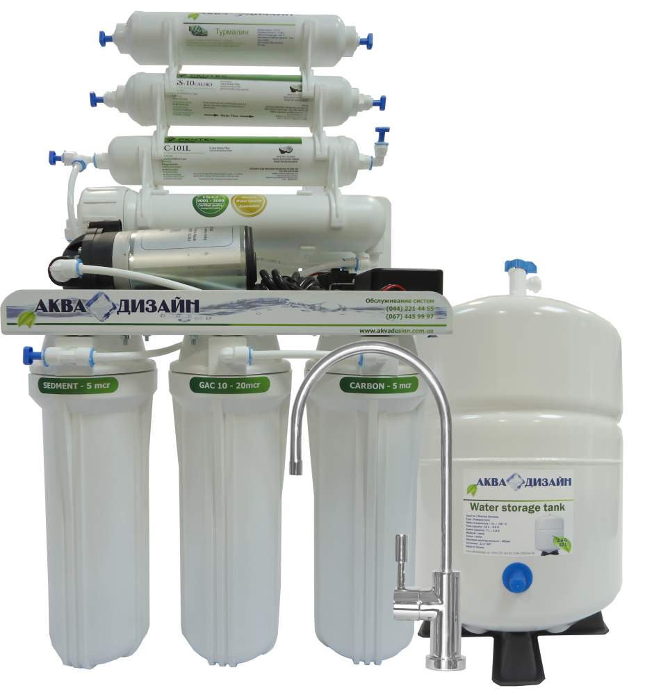 Осмос АкваДизайн ADV-7-75 VIP-LUX_PUMP - 32564