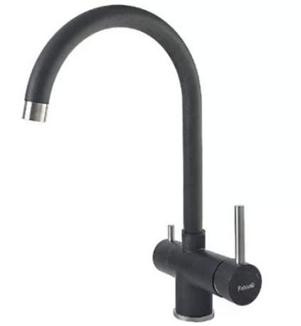 Смеситель для кухни Fabiano FKM 31.5 S/Steel Antracit - 33552
