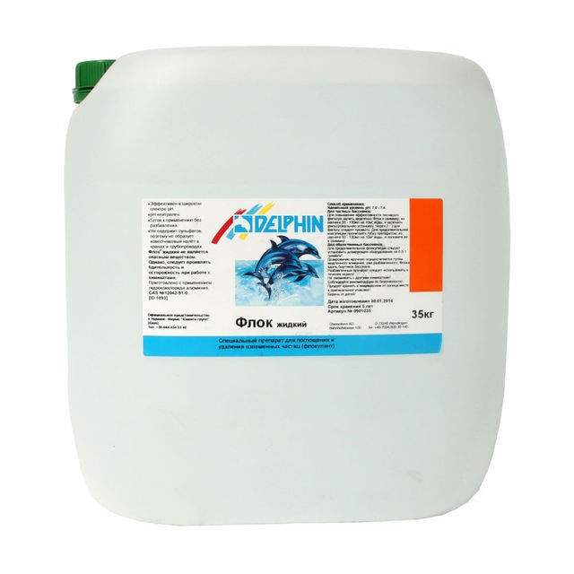 Delphin Флок жидкий 35кг(0901035D) - 31140