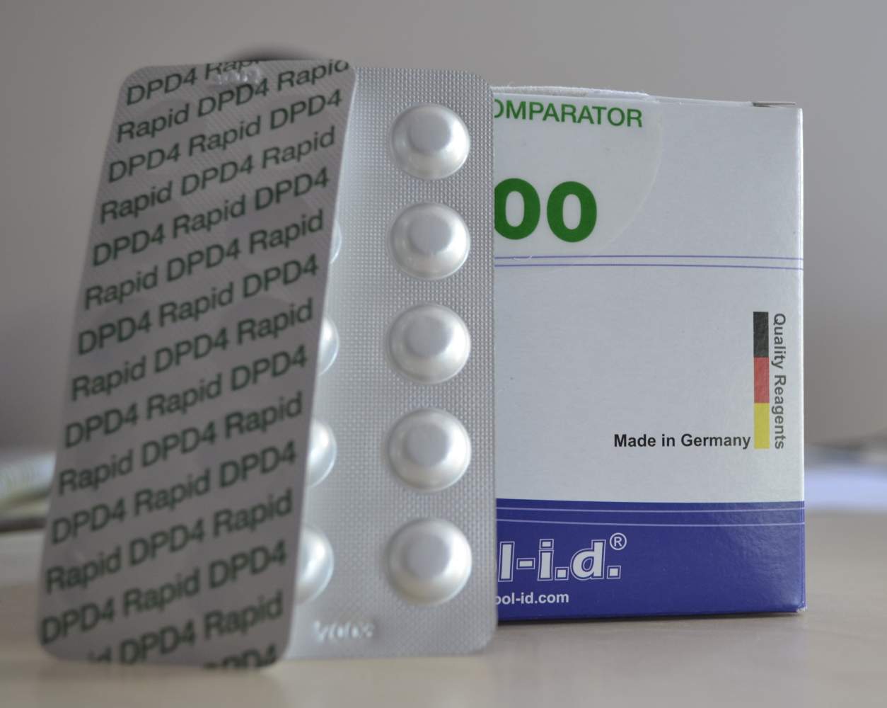 Таблетки DPD №4 O2 (кислород) -10 шт Lovibond (511572BT) - 31108
