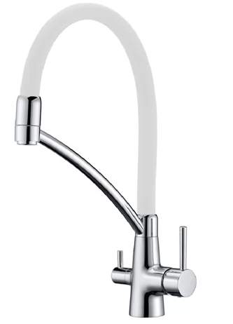 Смеситель для кухни Fabiano FKM 31.10 Chrome White - 33555
