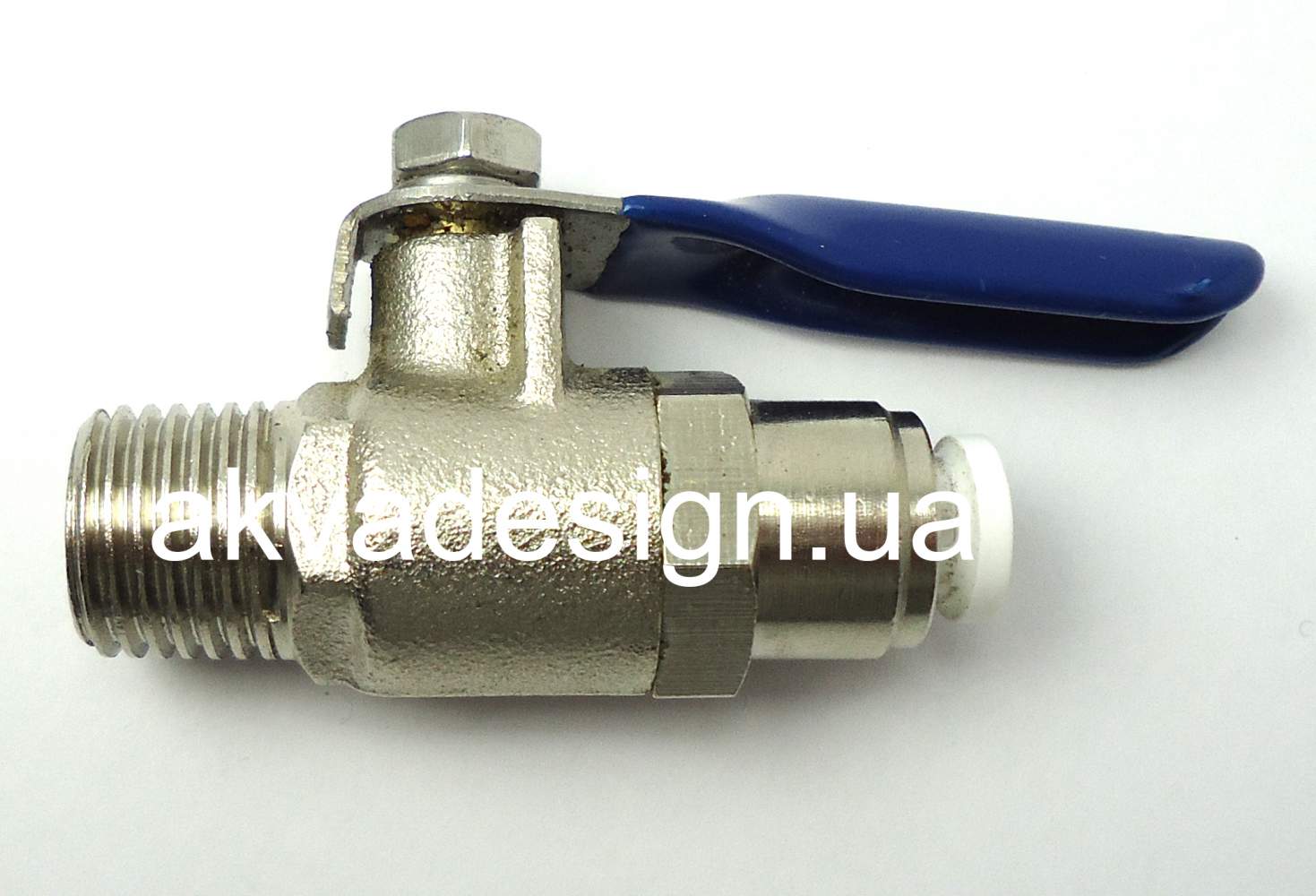 Шаровой кран для врезки фильтра воды HP1/4"х1/4JG Аква Дизайн - 33293