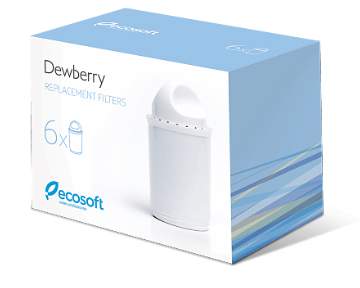 Комплект картриджей к кувшину Ecosoft Dewberry (6шт.) - 32492