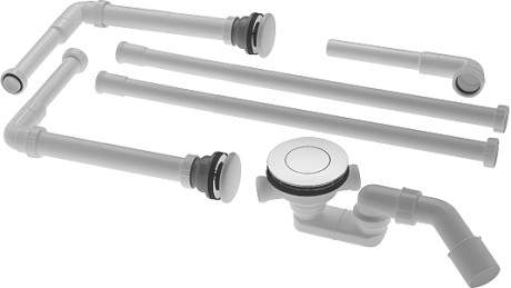 Слив перелив Duravit SUNDECK 790213000001000 - 30493