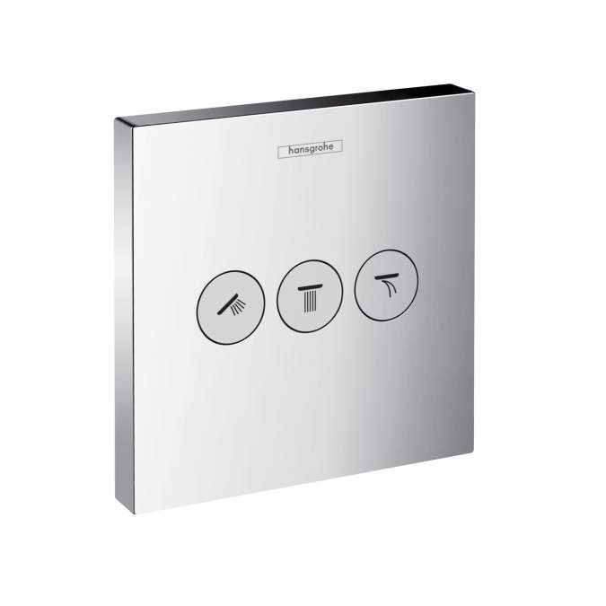 Переключение положений Hansgrohe SHOWERSELECT 15764000(steel optic) - 29445