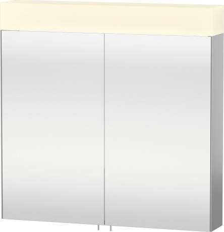 DURAVIT VERO шкафчик 800*142мм, зеркальный, с подсветкой(VE750200000) - 33890