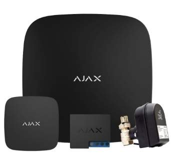 Система защиты от потопа Ajax Hub + LeaksProtect + WallSwitch + Кран шаровой с электроприводом Honewell Resideo SPDT 220В, Ду15 (HAV15) - 33171