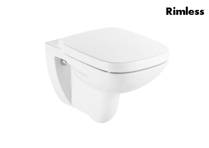ROCA DEBBA унитаз, подвесной, Rimless(A34699L000) - 34029