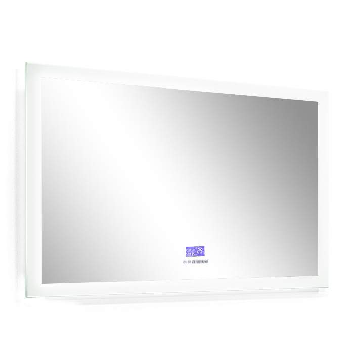 Зеркало VILLEROY & BOCH 100*80см, с подсветкой, bluetooth, дата, время, температура, радио (мебель под умывальник VERITY LINE)(B4321000) - 33830