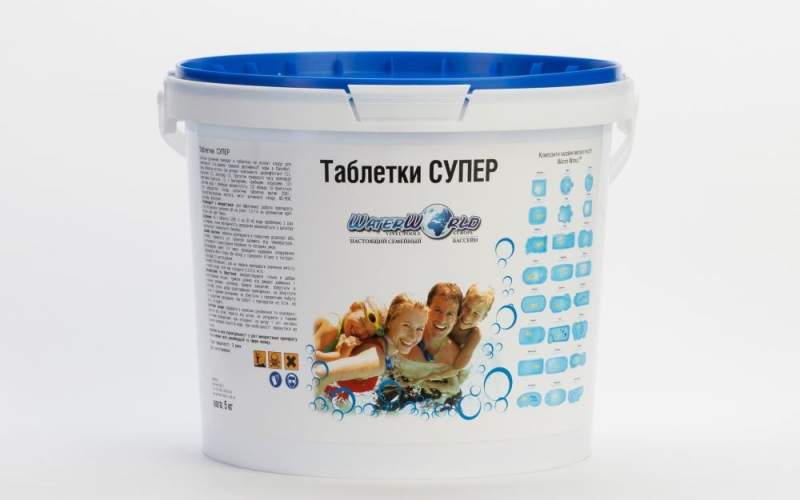 СУПЕР ХлорТаблетки (200г) 5кг. (802505WW) - 31106