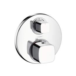 Термостат с запорным/переключающим вентилем Hansgrohe METRIS 31573000