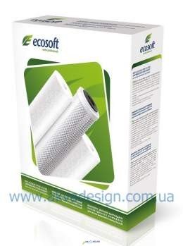 Комплект картриджей 1-2-3 для систем обратного осмоса Ecosoft