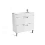 ROCA DEBBA шкафчик 80см, с 2мя ящиками, с умывальником, в комплекте с сифоном, белый(A855907806)