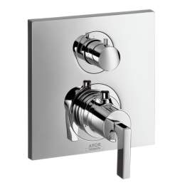 Термостат с запорным/переключающим вентилем Hansgrohe AXOR CITTERIO 39720000