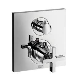 Термостат с запорным/переключающим вентилем Hansgrohe AXOR CITTERIO 39725000