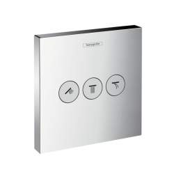 Переключение положений Hansgrohe SHOWERSELECT 15764000(steel optic)