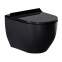 VOLLE BLACK AMADEUS унитаз подвесной черный, сиденье твердое Slim slow-closing(13-06-055Black)