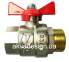 Кран шаровой Valtec Base 3/4"ВН, ручка бабочка, VT.218.N.05
