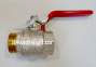 Кран шаровой valtec base VALTEC BASE стальная ручка 1" вн.-нар. VT.215.N.06