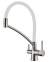 Смеситель для кухни Fabiano FKM 31.10 Inox White