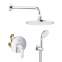 GROHE EUROSMART набор скрытого монтажа (33305002+27541001+28576000+26406001)(25183004)